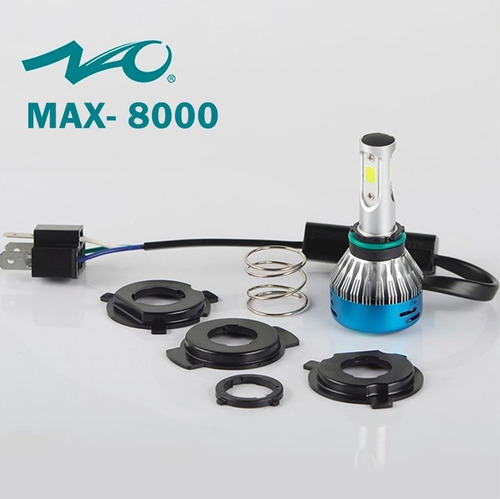 1 Luz Bombillo Hid Led Moto Carro M3 Plus H4 Luces