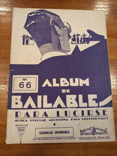 Album De Bailables Para Lucirse Tango Patitura