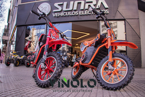Mini Moto Electrica Sunra Tipo Enduro Para Niños 25 Km / E