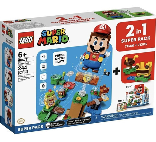 Lego Super Mario: 71360 Pack De Inicio Y 71393 Mario Bee