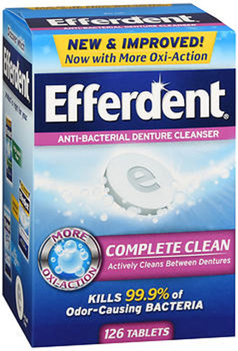 Tabletas Dentales Efferdent 126 - Unidad a $5