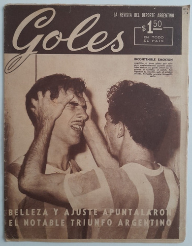 Revista Goles 452 - Sudamericano De Futbol Lima 1957 Fs