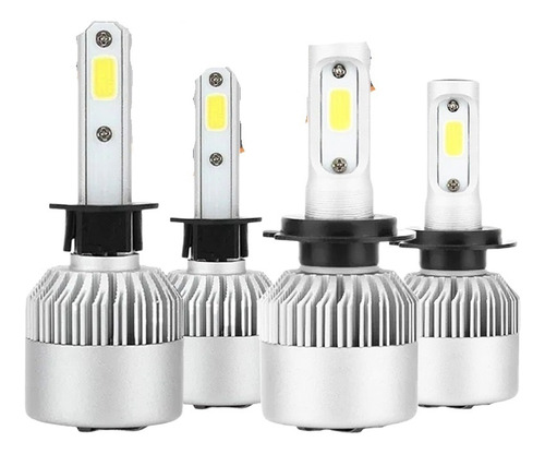 Kit De Faros Led Para Volkswagen 8000lm Para Luz Alta Y Baja