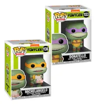 Comprar Funko Pop Tortugas Ninjas Michelangelo + Donatello Outlet