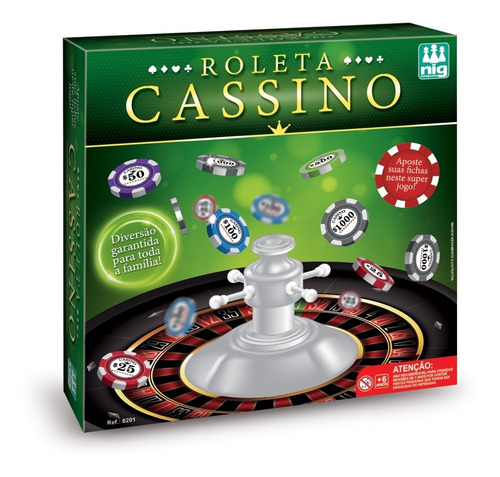 Jogo De Roleta Cassino Estilo Las Vegas - Nig Brinquedos