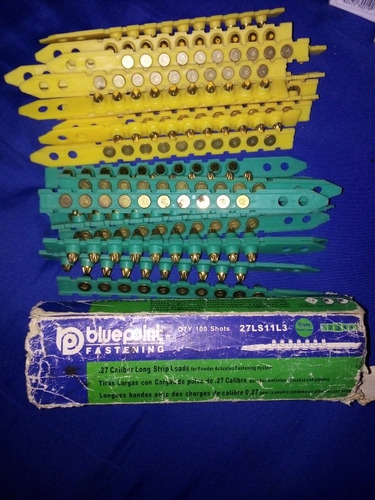 Felminantes Cal 27 Mm Amarillos Y Verdes