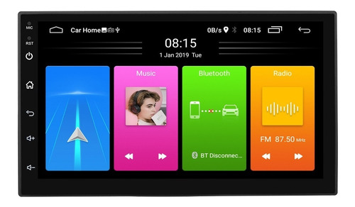 Radio Pantalla Carro 9  Android Gps 1g Memoria Ram 16gb Dd