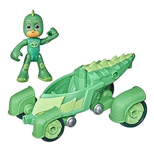 Figura Y Set De Juego - Pj Masks Gekko-mobile Preschool Toy,