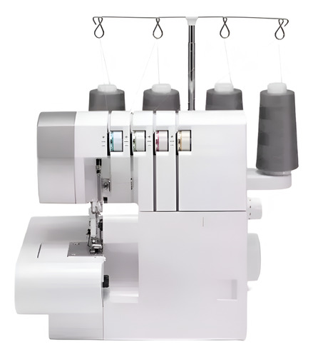 Maquina Singer S0105 Overlock 4 H Mecanica Enhebrador Manual