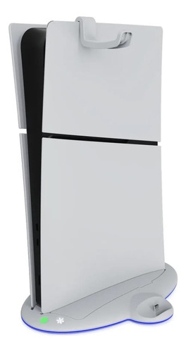 Base Cargador Cooler Para Mando Y Consola P5 Slim Luz Rgb