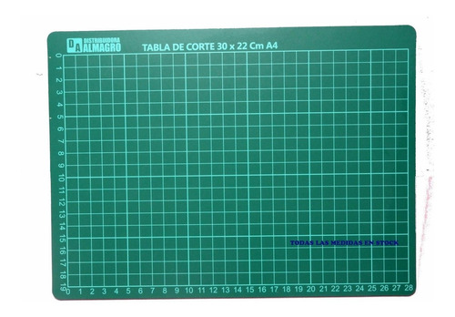 Tabla Plancha De Corte De Pvc Flexible A-1 60 X 90 Cm