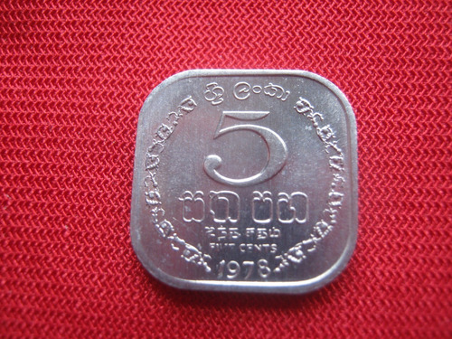 Sri Lanka 5 Centavos 1978