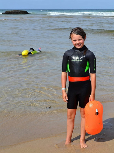 Boya Inflable Natación Aguas Abiertas Con Cinturón Ajustable
