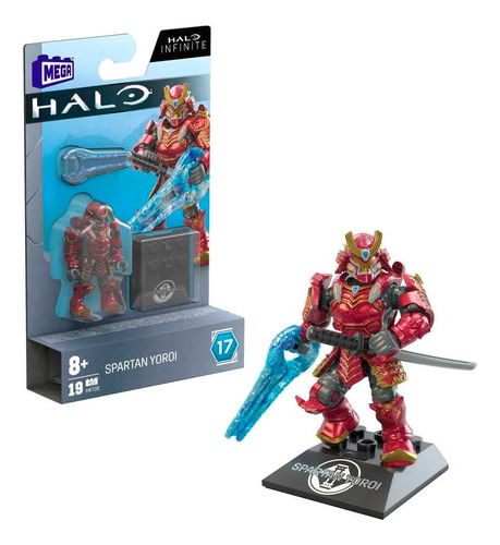 Mega Construx Halo Spartan Yoroi Serie 17 1 Spartan Yoroi (Usado)