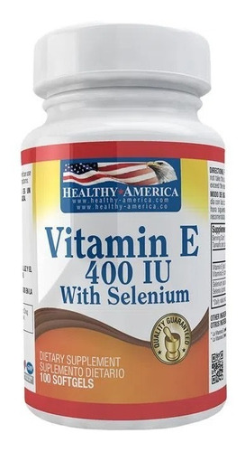 Vitamina E 400 Iu  100 Soft - Unidad a $510