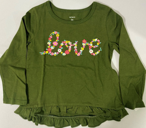 Blusa Carters Niña Talla 2t