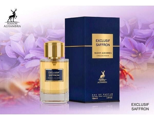 Alhambra Amó Exclusif Saffron 100ml Edp Edición Limitada