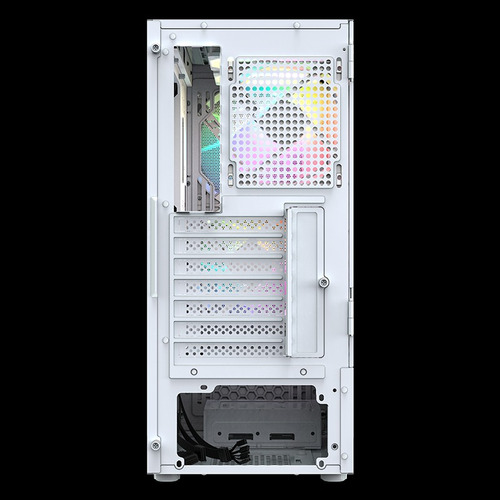 Gabinete Xyz Airone 200 Mesh White Atx Gamer Color Blanco