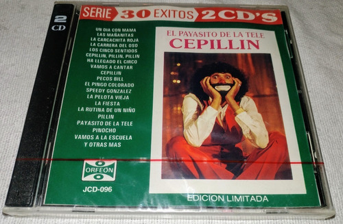 2 Cds Cepillin / Serie 30 Exitos / Sellado