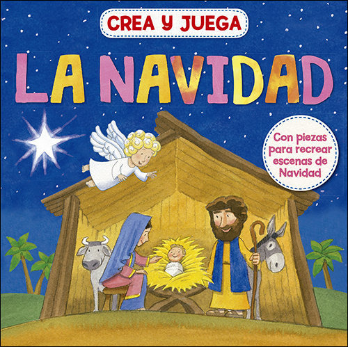 Crea Y Juega La Navidad, De Clunes, Rebecca. Editorial San Pablo Editorial, Tapa Dura En Español