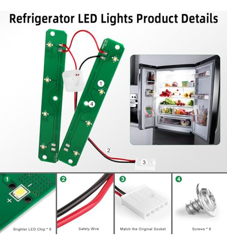 Módulo De Luz Led Para Refrigeradores Para Refrigeradores Wh