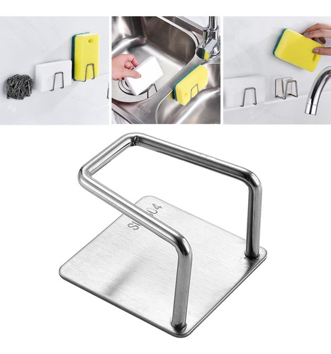 Cocina Esponjas De Lavado Titular Gancho Autoadhesivo