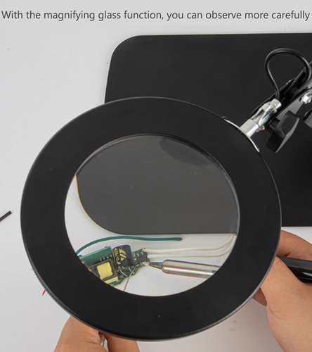 Lámpara De Mesa Con Lupa Para Tatuajes De Uñas