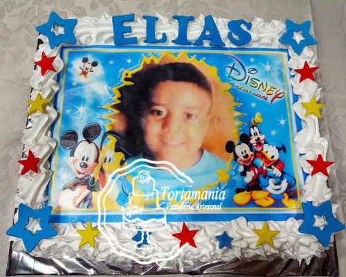 Tortas Con Foto De Mickey Y Minnie (precio X Kilo)