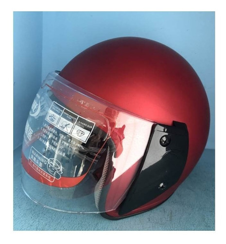 Cascos Para Moto Roja Modz964