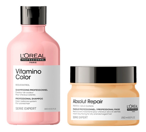 Kit Cuidado Del Color Y Reparación: Shampoo + Máscara