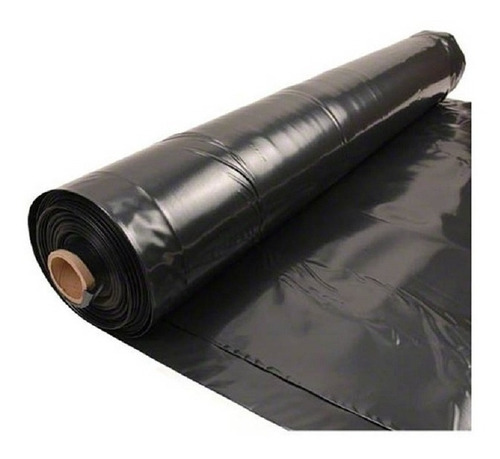 Plástico Negro Protector Para Pintar O Construir 100m X 3m