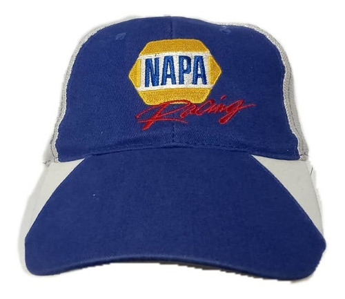 Gorra Nascar Napa Racing #9 Original Hat Azul Con Blanco