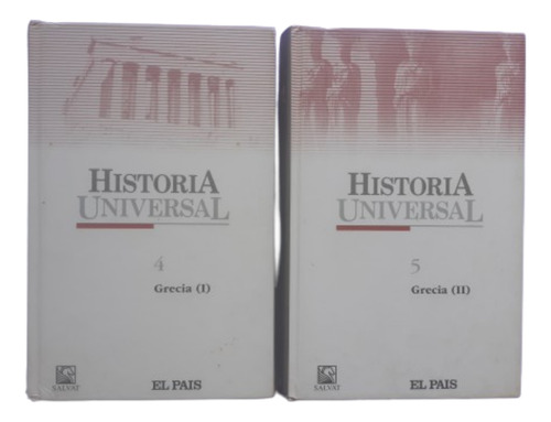 Historia Universal Salvat Grecia Tomos 1 Y 2