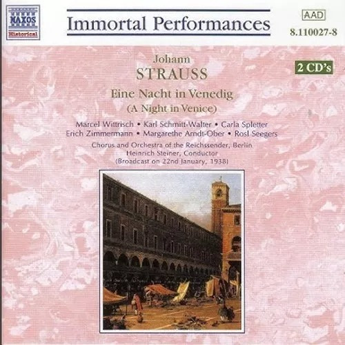 A Night In Venice (met 1938)/sar - Strauss (cd)