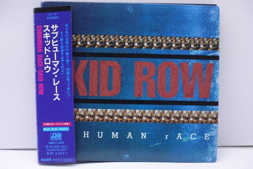 Cd Skid Row Subhuman Race 1995 Digipak Ed. Japonesa, Obi