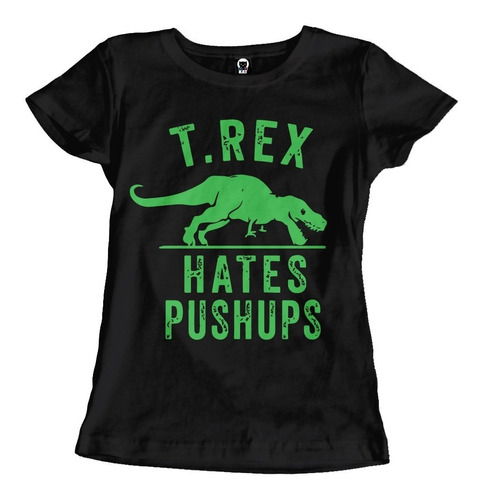 Playera Dama Jurassic Dinosaurio T Rex Gimnasio Crossfit Pm