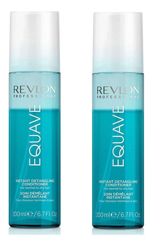 Revlon Equave Acondicionador Desenredante Instant 200ml 2pza