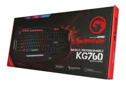 Teclado Marvo Linea Scorpion Kg760