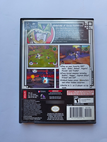 Dragon Ball Z Sagas Gamecube Nintendo (Usado)