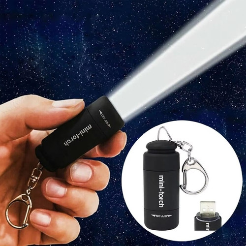 Linterna Led Con Carga Usb, 3 Unidades, Linterna Impermeable