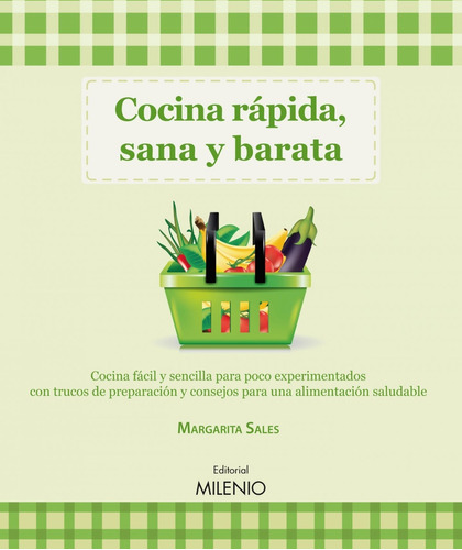 Libro Cocina Rápida, Sana Y Barata - Sales, Margarita