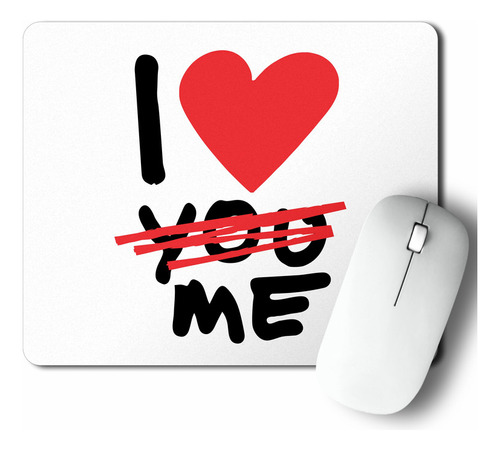 Mouse Pad I Love You (d0531 Boleto.store)