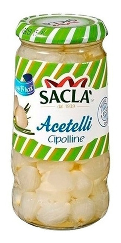 Sacla Cipolline Acetelli 180gr Cebollitas - Tienda Baltimore