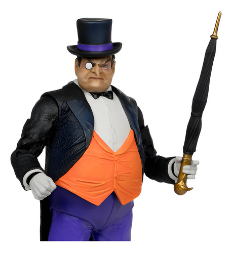 Figura Articulada 17128 El Pinguino Batman Mc Farlane 18cm