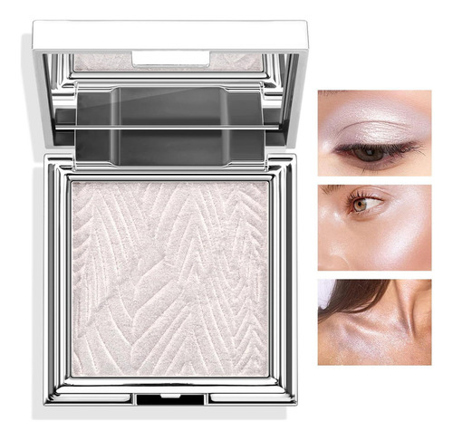 Boobeen Highlighter Makeup Highlighter Powder Palette, Shimm