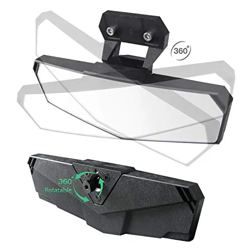 Center Rear View Mirror Fit For 2020 2021 Polaris Rzr P...