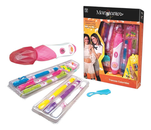 Juego Margarita Trenzas Coloridas Toyco