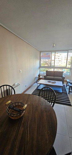 Depto Arriendo Amoblado De 1 Dorm. Estacionam. Las Condes