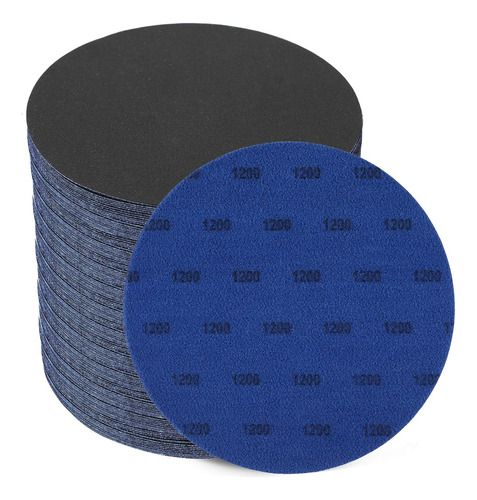 6 Inch 1200 Grit Sanding Disc,  25 Pieces Wet Dry Sandpaper 