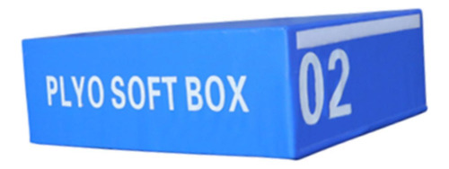 Caja De Salto Pliométrica Para Saltar, Azul 30cm Alto